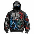 Halloween Anime-Print Hoodie