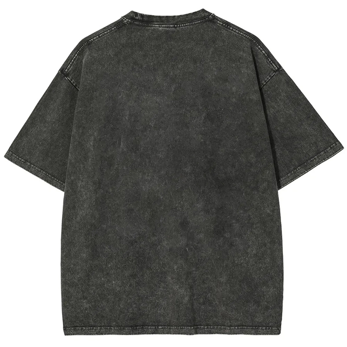 Vintage 3D Direct Inkjet Printed Washed Unisex T-Shirt| KNY