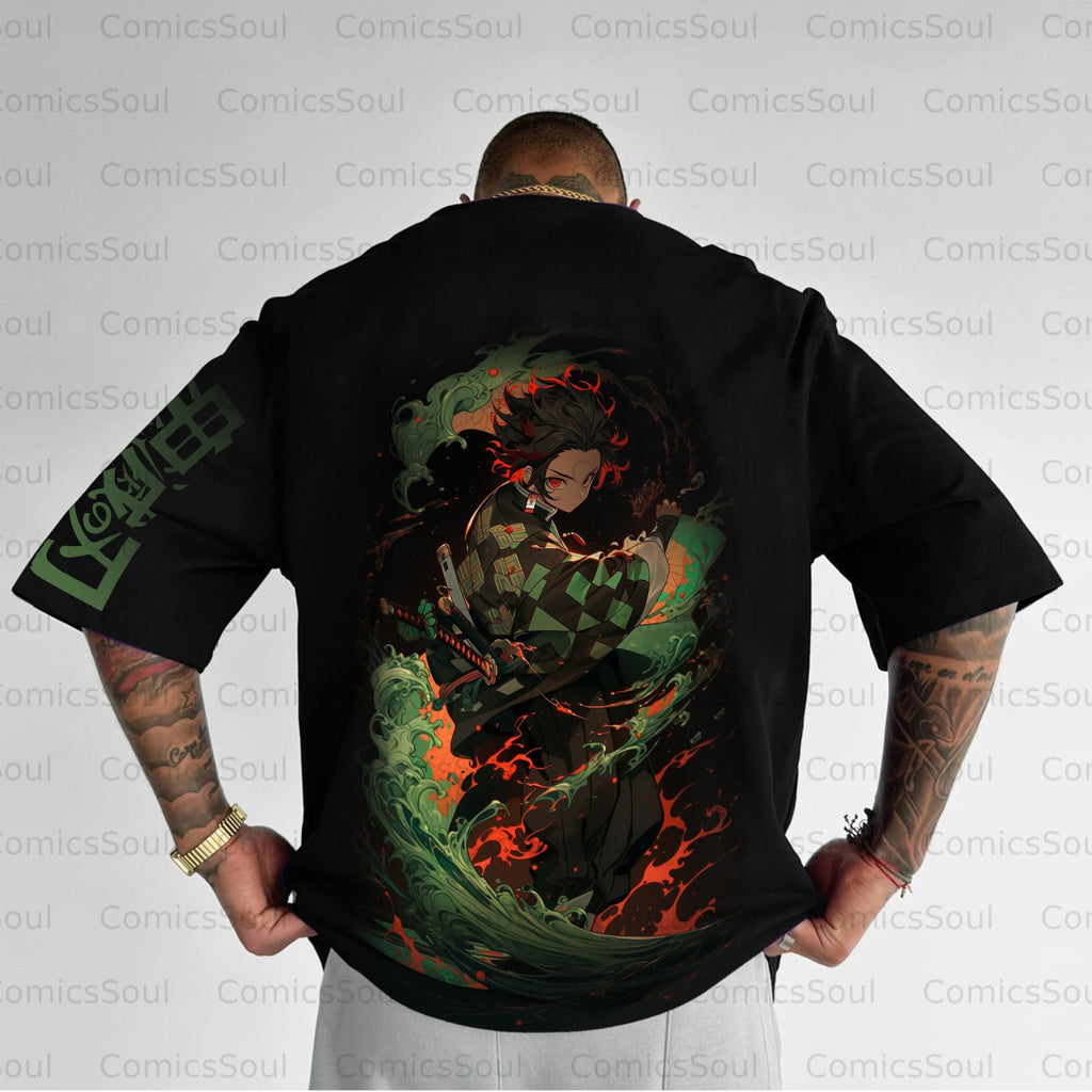 Unisex Anime Inspired Vintage T-Shirt