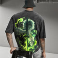 Unisex Anime Inspired Vintage Washed T-Shirt | KNY