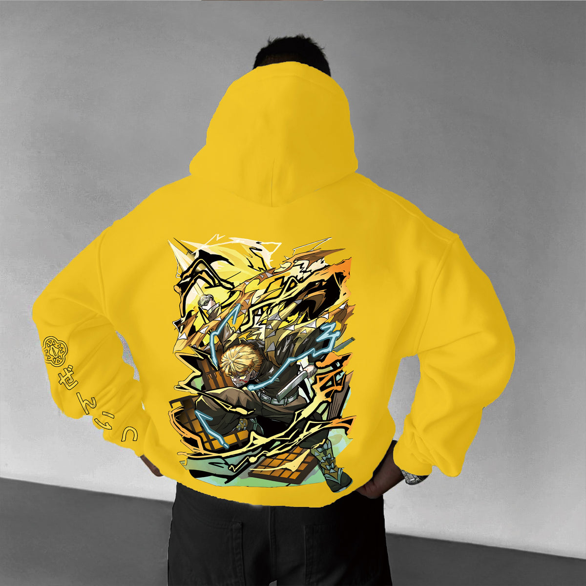 Unisex Anime Graphic Streetwear Vintage Hoodie| KNY