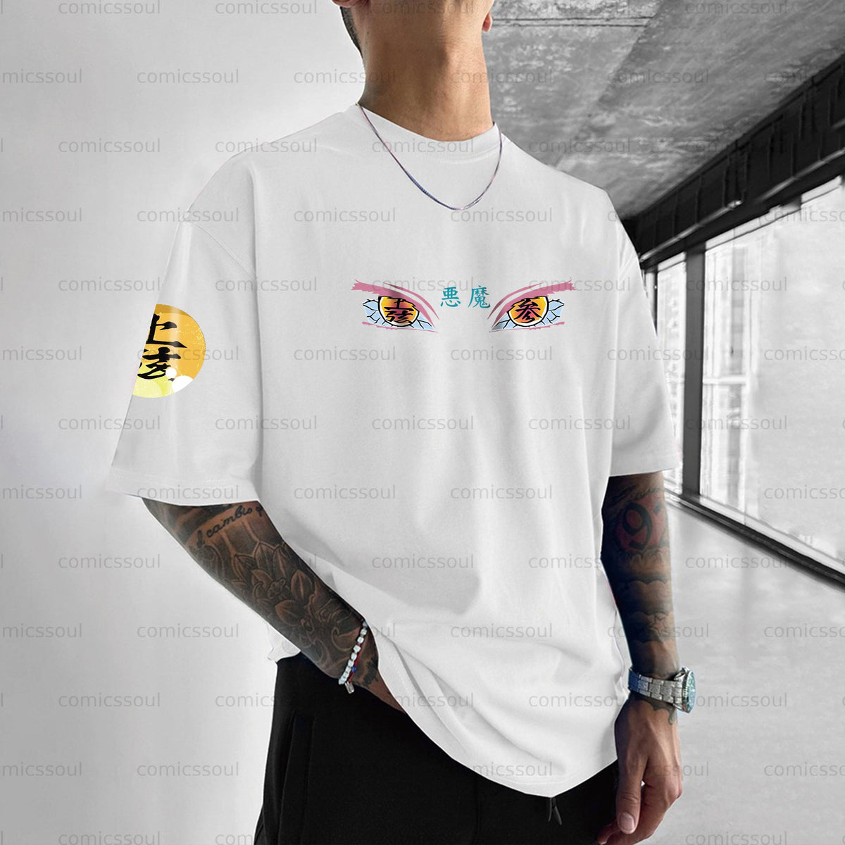 Unisex Anime Inspired Vintage T-Shirt