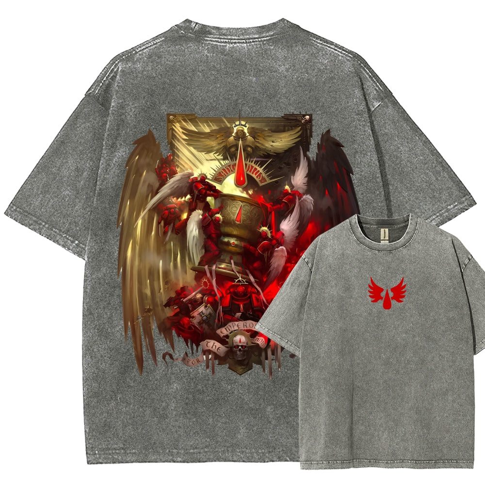 Unisex Fit Washed T-Shirt 丨WH40K