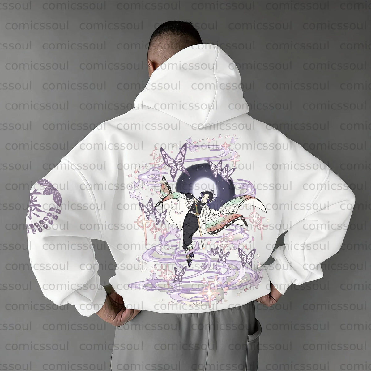 Unisex Anime Graphic Streetwear Vintage Plush Hoodie