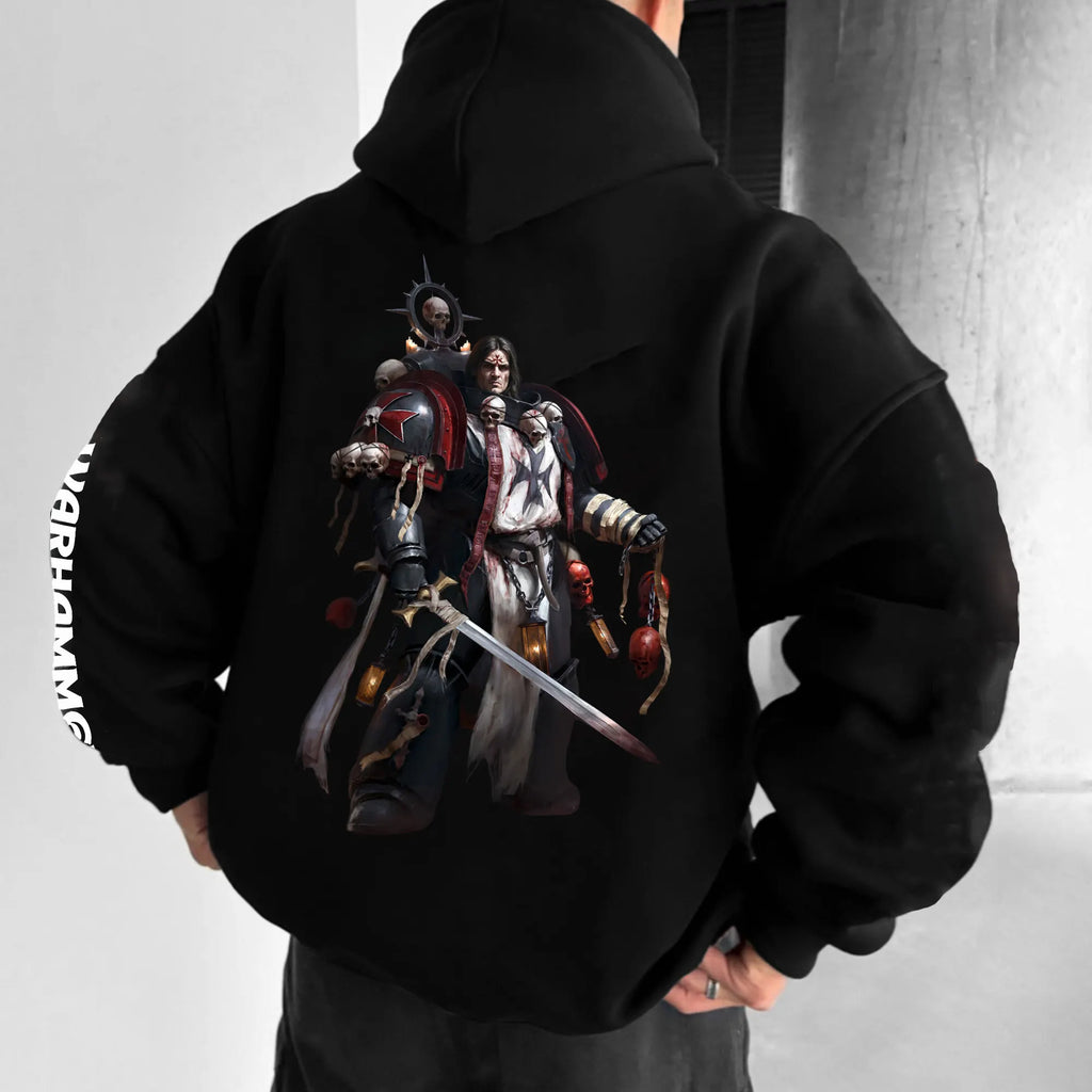 Templar Art Streetwear Vintage Hoodie丨WH40K