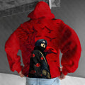 Unisex Naruto Anime Graphic Streetwear Hoodie