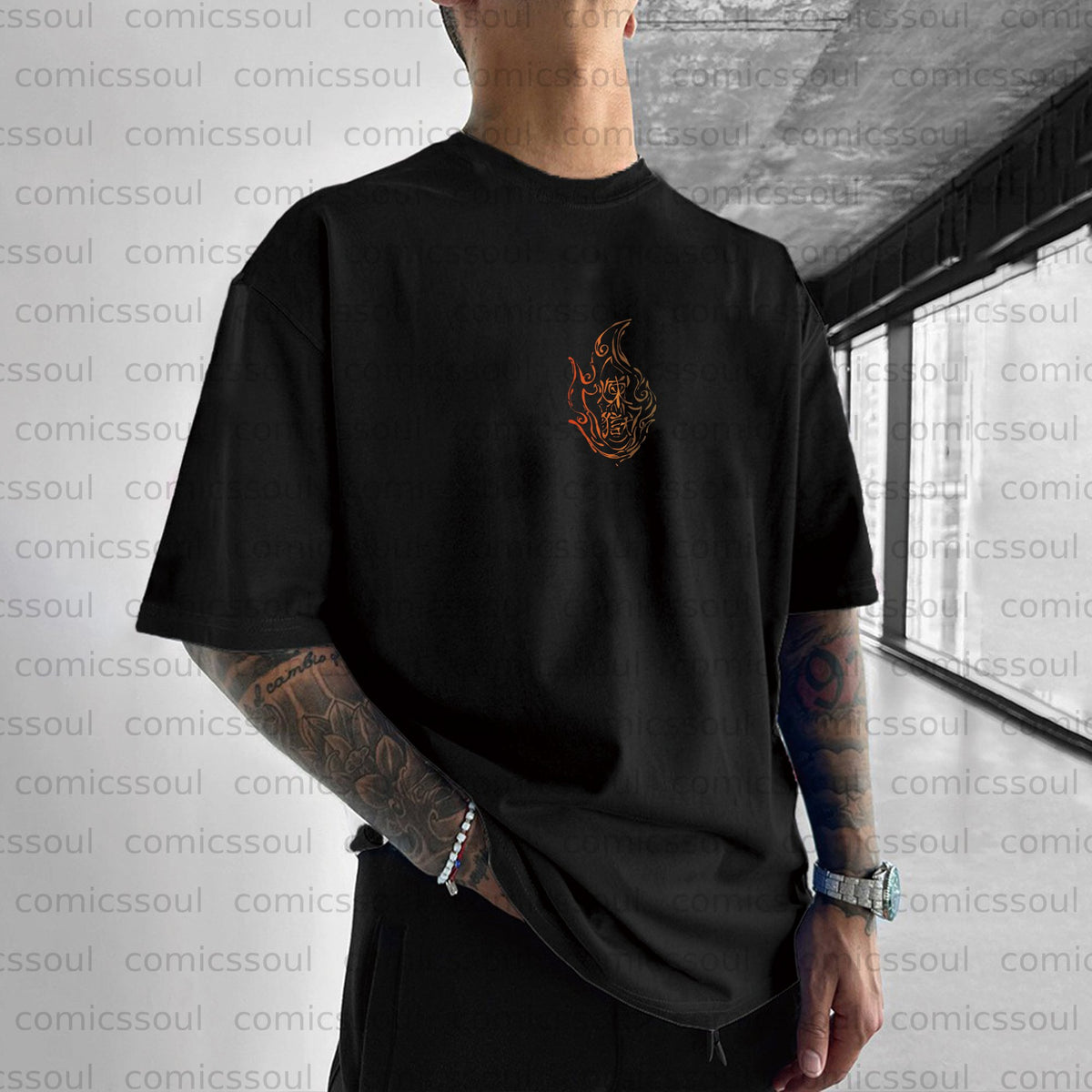 Unisex Anime Inspired Vintage T-Shirt