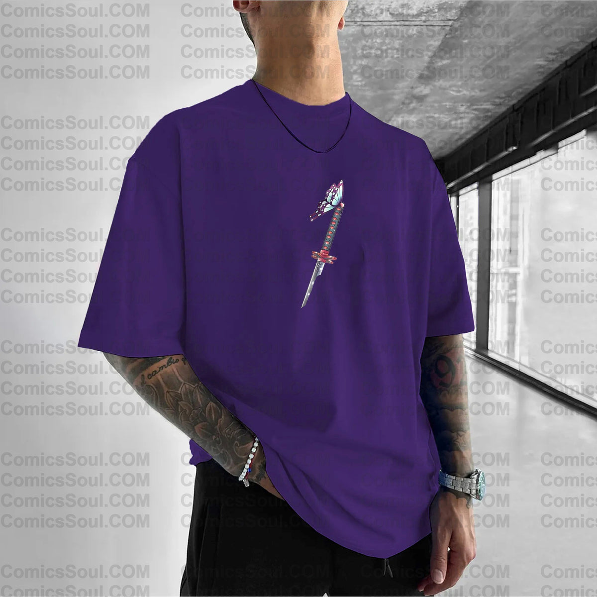 Unisex Anime Inspired Vintage T-Shirt