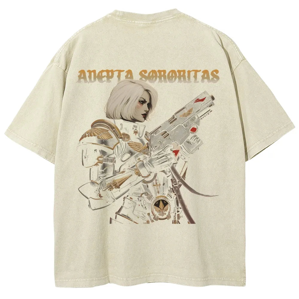 Unisex Fit Washed T-Shirt 丨WH40K