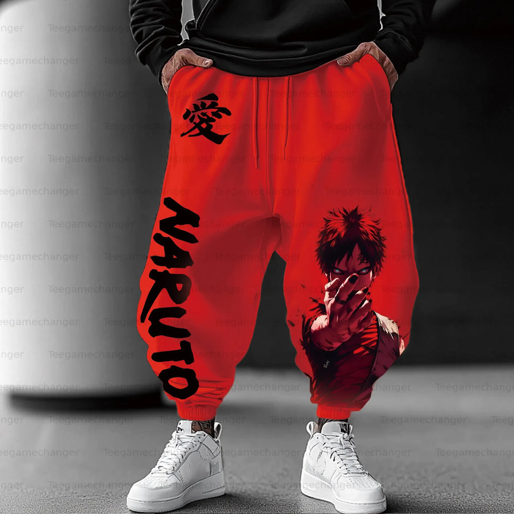 Unisex Naruto Anime Graphic Streetwear Pants