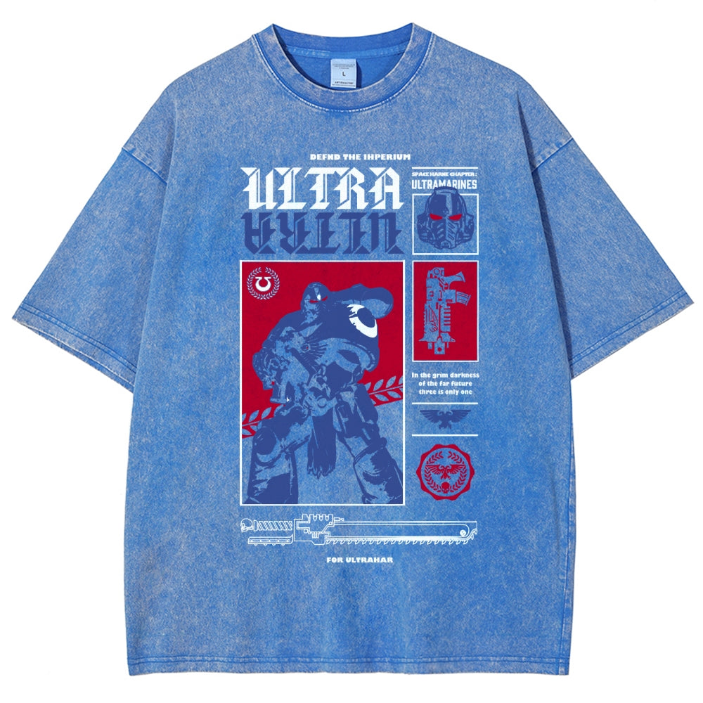 Unisex Fit Washed T-Shirt 丨WH40K