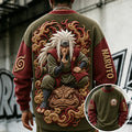 Unisex Anime-print Crewneck Sweatshirt