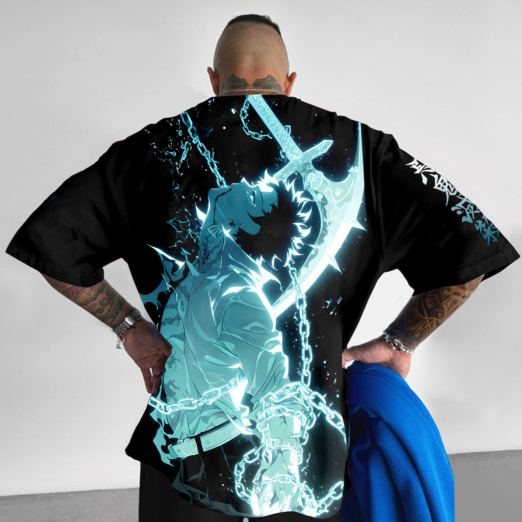 Unisex  " Demon slayer " Anime Inspired Vintage T-Shirt| KNY