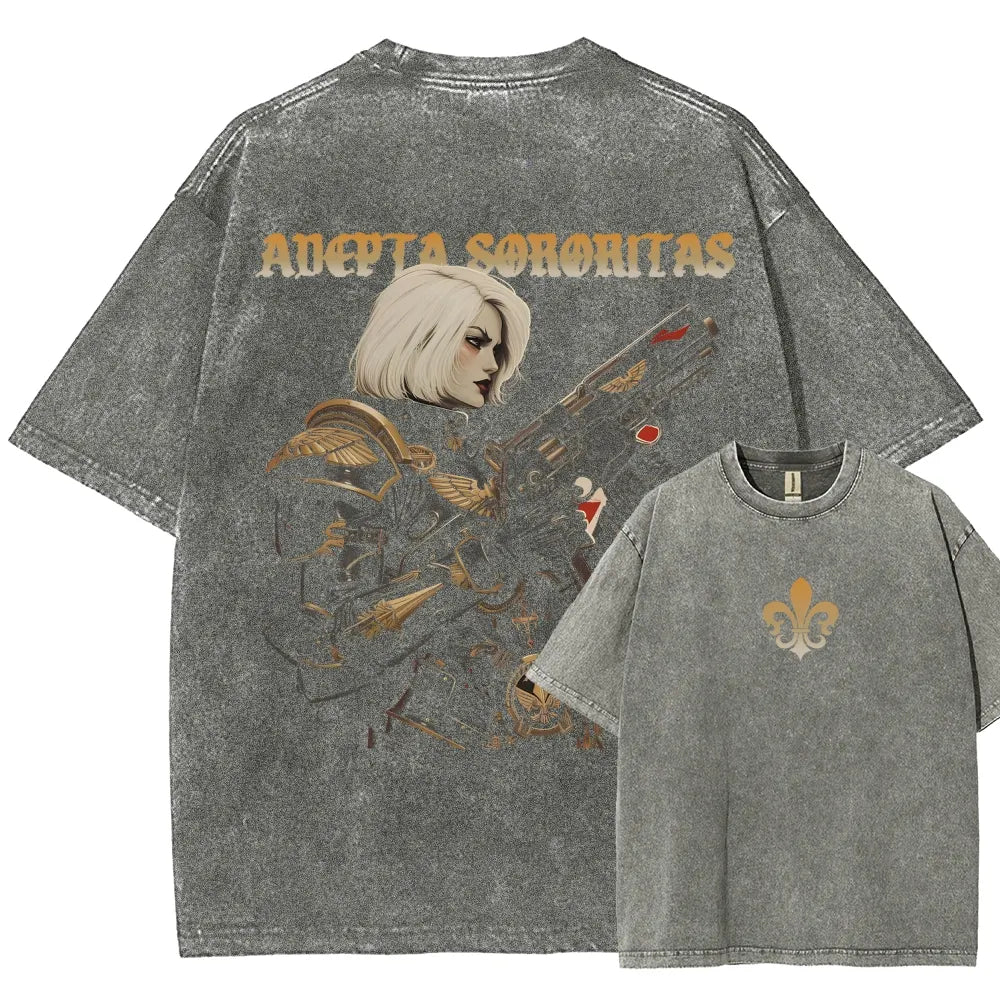 Unisex Fit Washed T-Shirt 丨WH40K