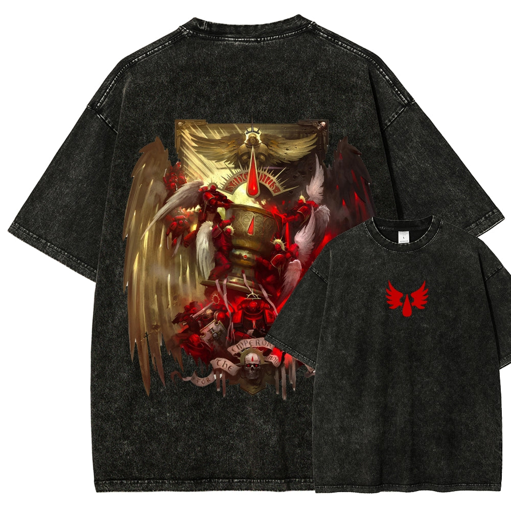 Unisex Fit Washed T-Shirt 丨WH40K