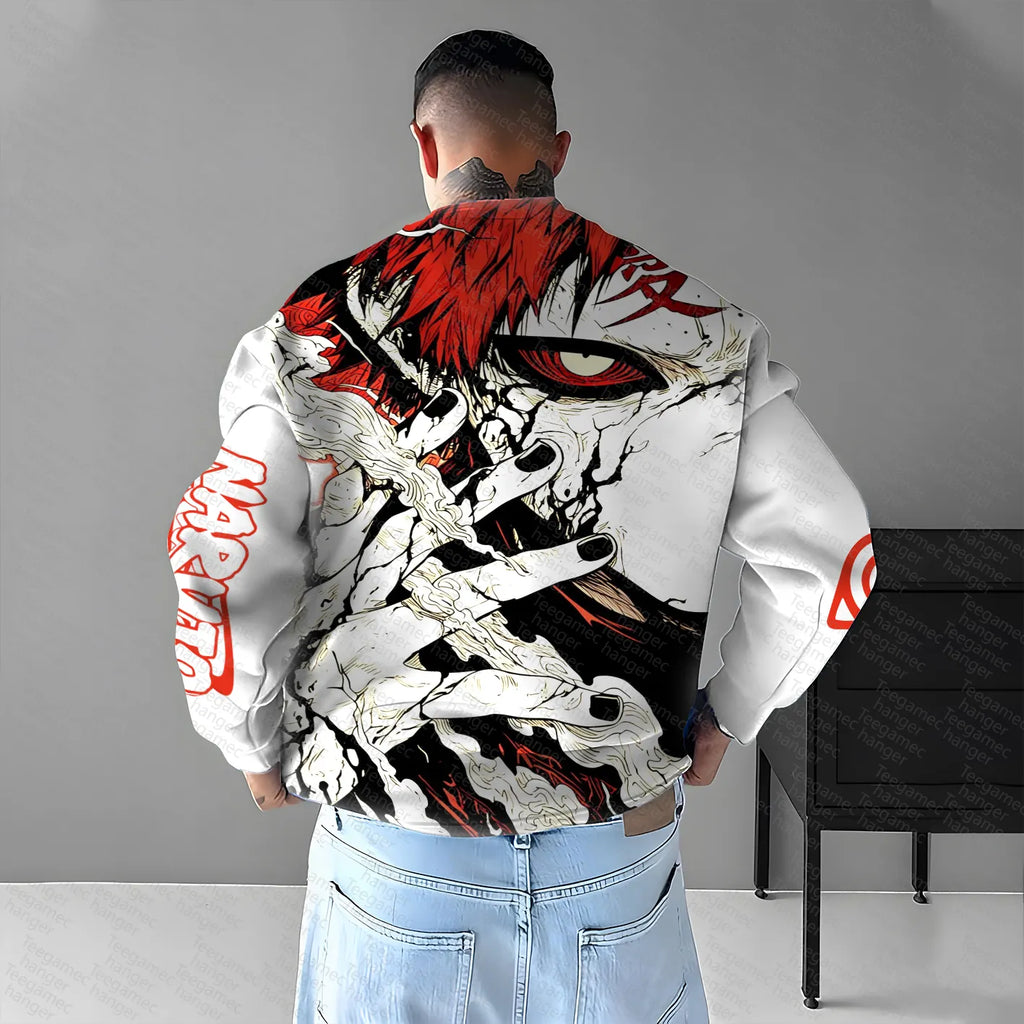 Unisex Naruto Anime Graphic Streetwear Sweatshirt