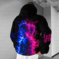 Unisex Anime Graphic Streetwear Vintage Plush Hoodie
