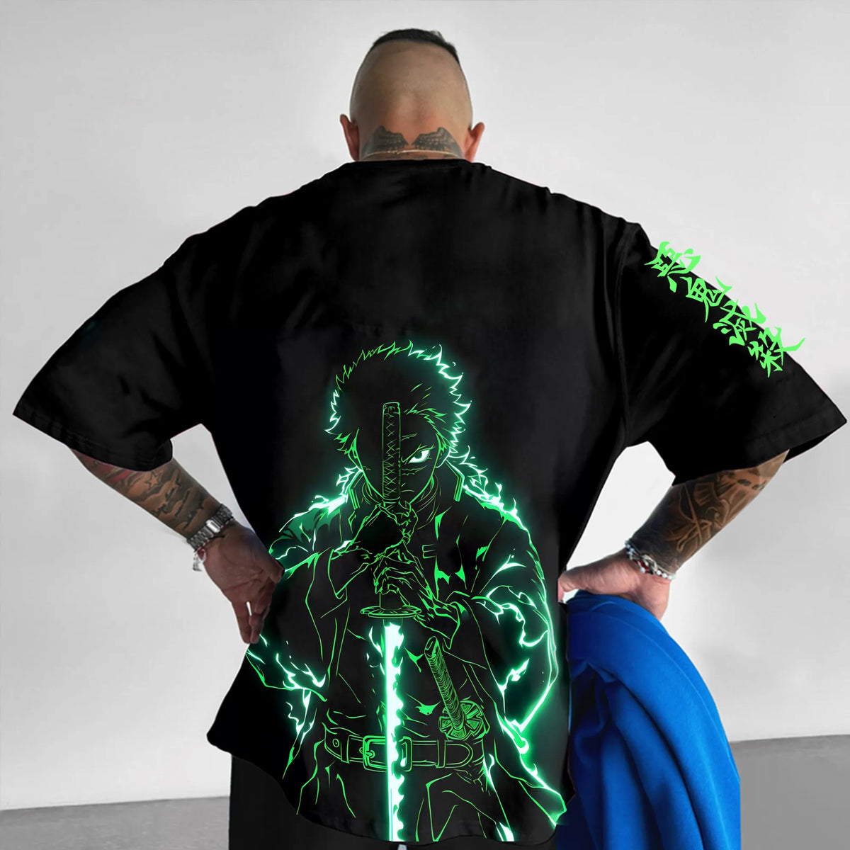 Unisex  " Demon slayer " Anime Inspired Vintage T-Shirt| KNY