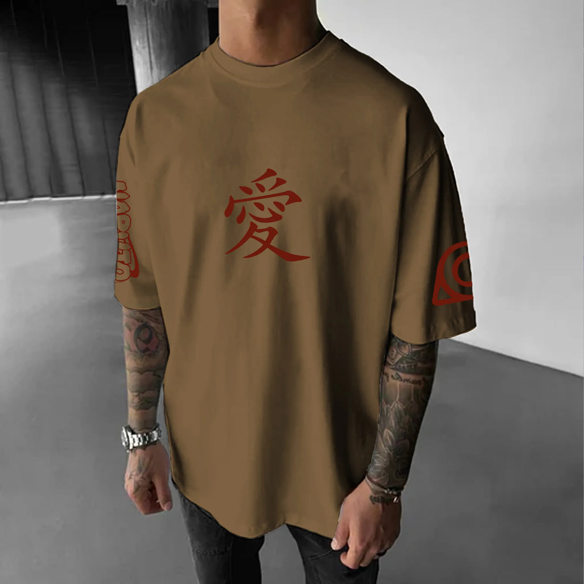 Unisex Naruto Anime Graphic Streetwear T-Shirts