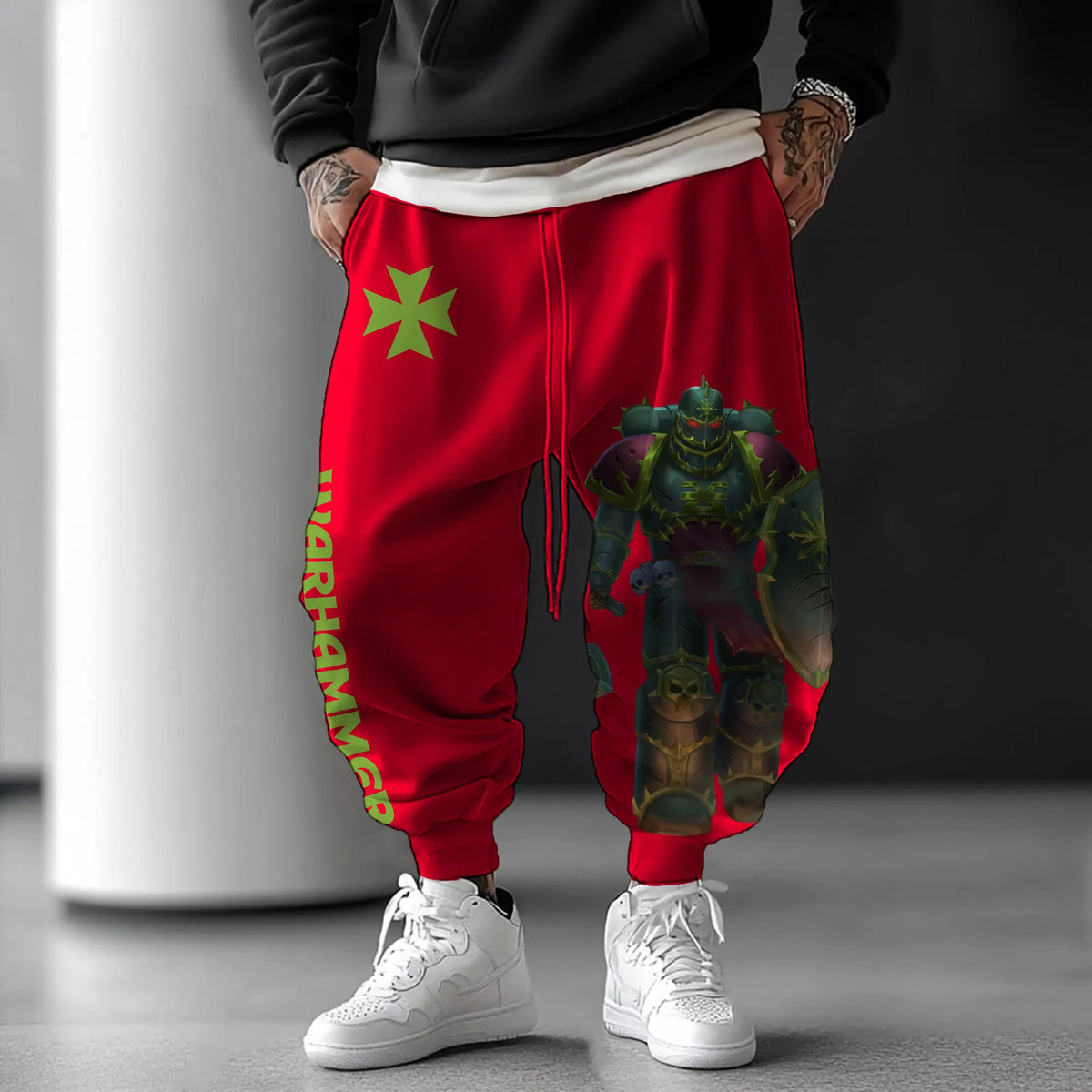Templar Art Casual Streetwear Pants丨WH40K
