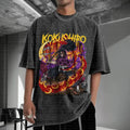 Unisex Anime Inspired Vintage Washed T-Shirt丨Comicssoul
