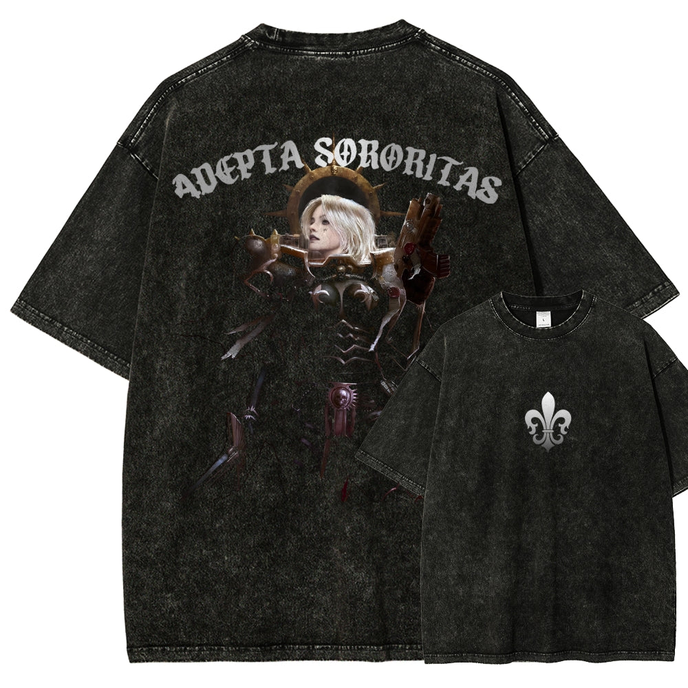 Unisex Fit Washed T-Shirt 丨WH40K