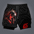 Unisex Naruto Anime Graphic Streetwear Shorts