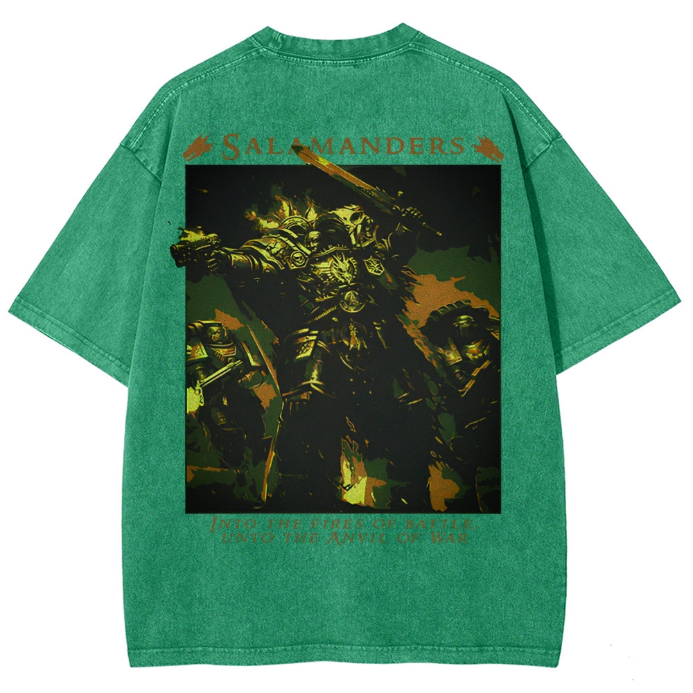 Unisex Fit Washed T-Shirt 丨WH40K