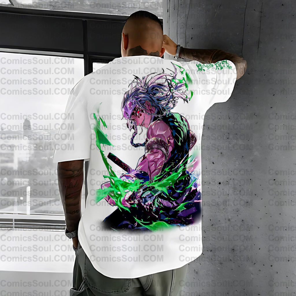 Unisex Anime Inspired Vintage T-Shirt| KNY