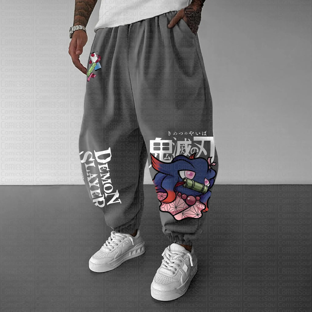 Unisex Anime Inspired Vintage Pants丨Comicssoul X Comicssoul
