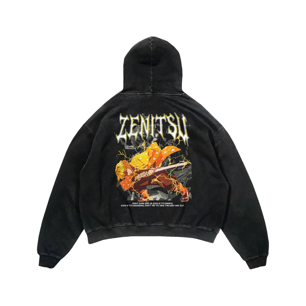 Zenitsu Vintage Hoodie | KNY