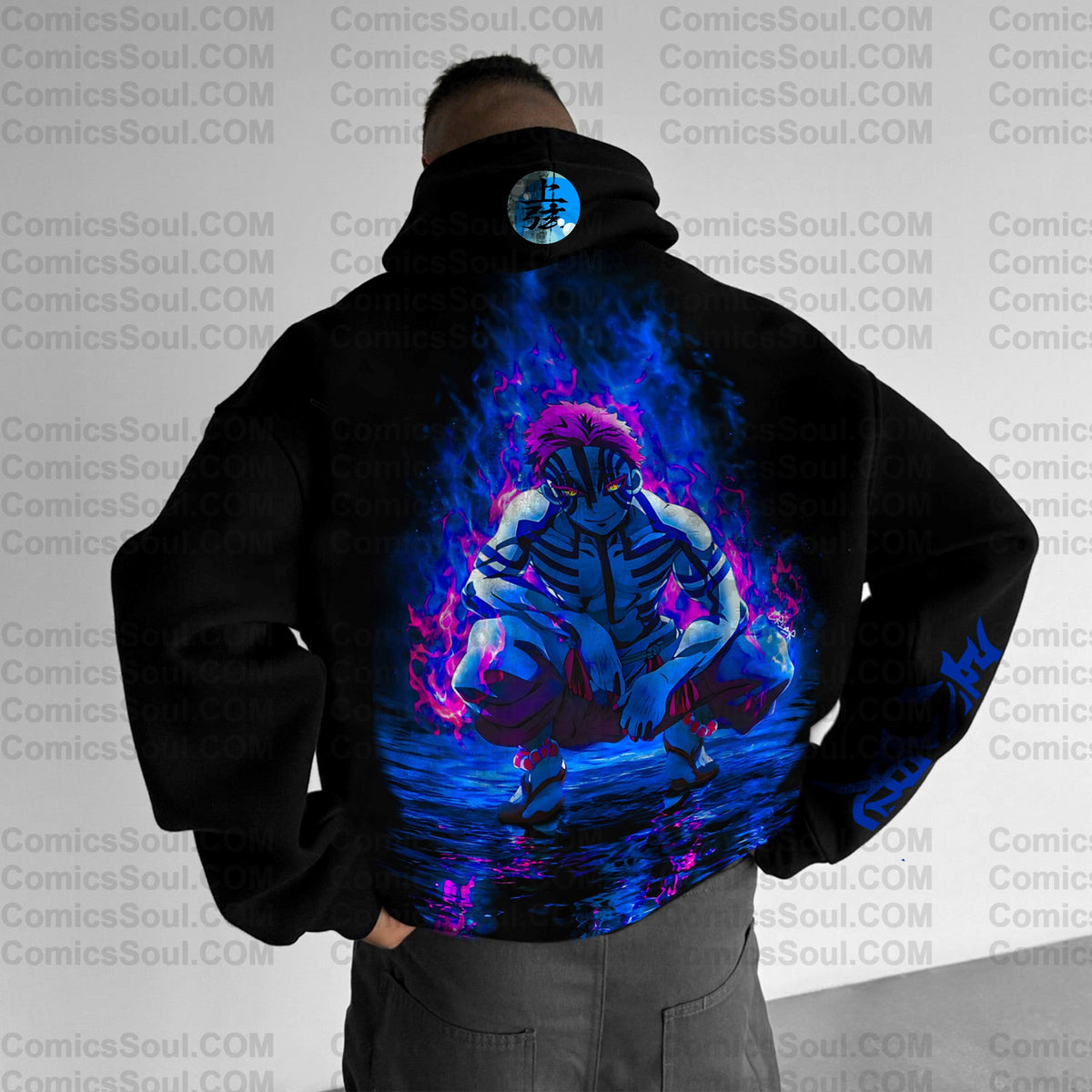 Unisex Anime Graphic Streetwear Vintage Hoodie| KNY