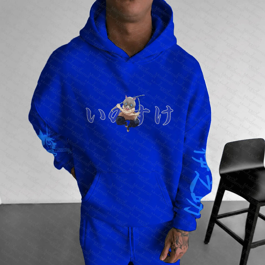 Unisex “Comicssoul” Anime Graphic Streetwear Vintage Hoodie