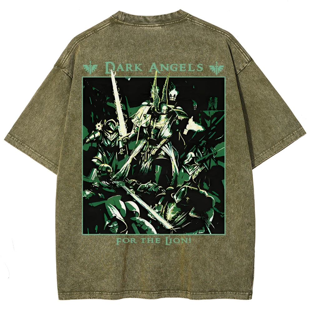 Unisex Fit Washed T-Shirt 2508021777丨WH40K