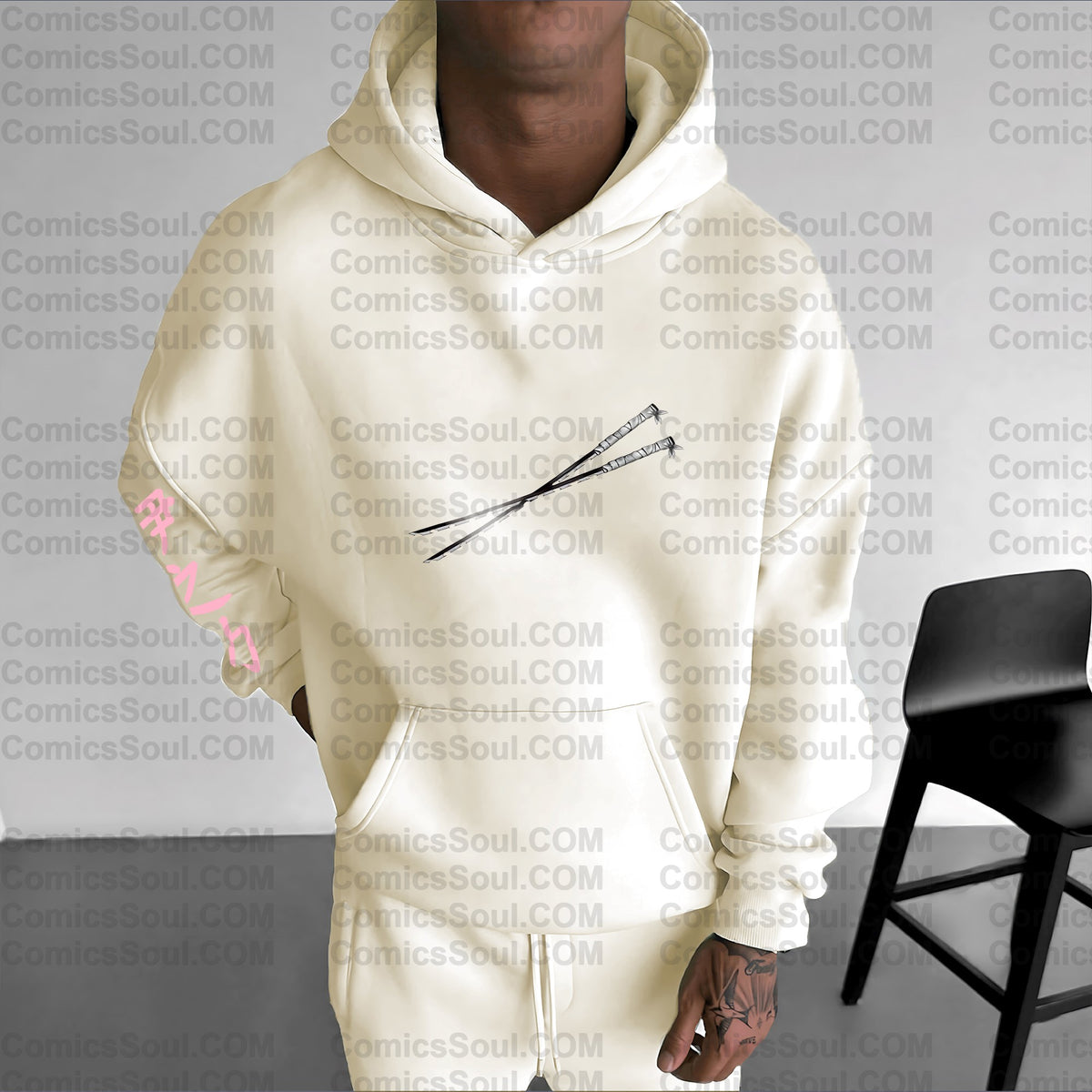 Unisex Anime Graphic Streetwear Vintage Hoodie| KNY