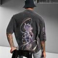 Unisex Anime Inspired Vintage Washed T-Shirt丨Comicssoul