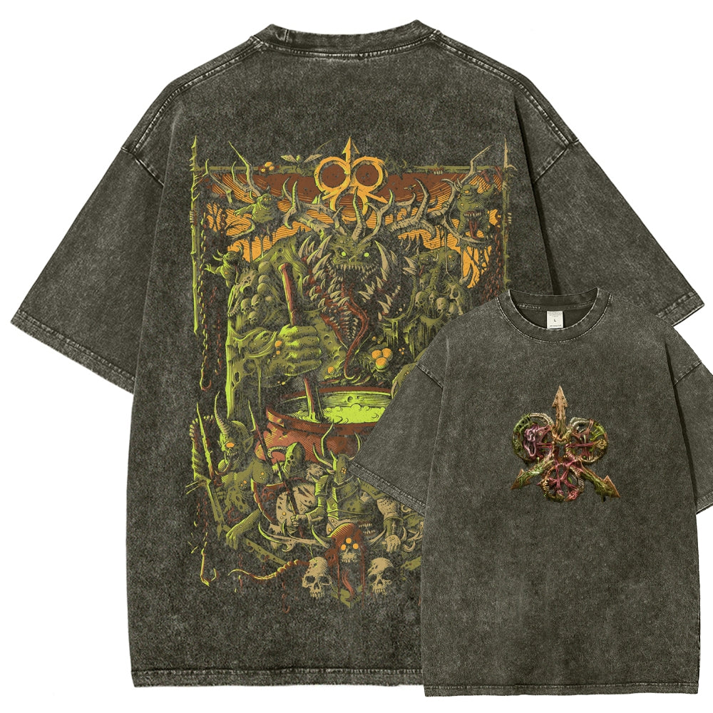 Unisex Fit Washed T-Shirt 2508016342丨WH40K