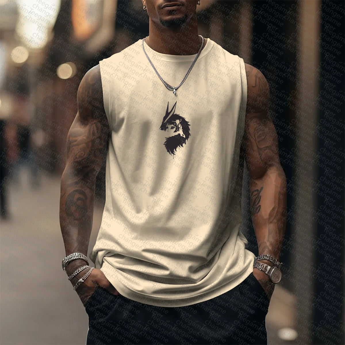 Unisex Naruto Anime Graphic Streetwear Tank Top