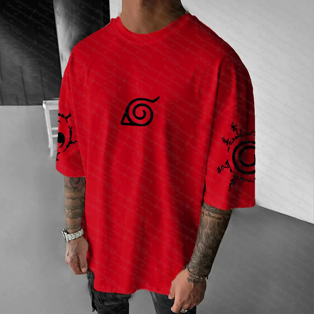 Unisex Naruto Anime Graphic Streetwear T-Shirts