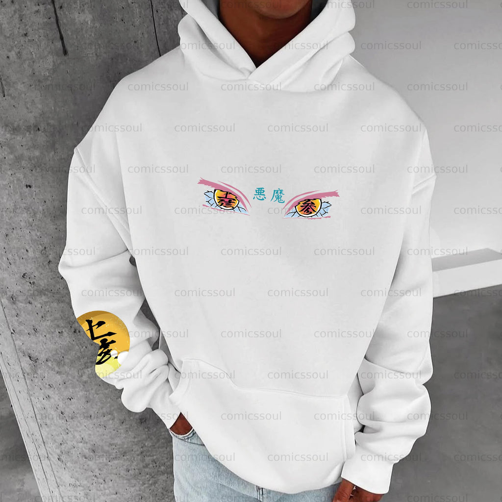 Unisex Anime Graphic Streetwear Vintage Hoodie