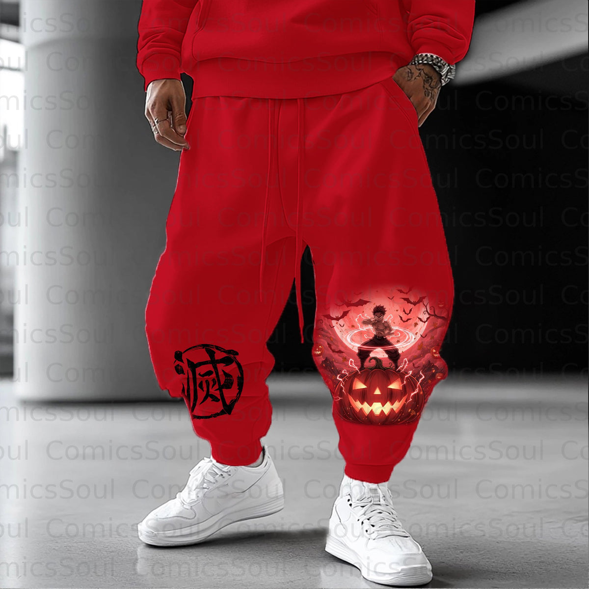 Unisex Halloween Anime Inspired Vintage Pants