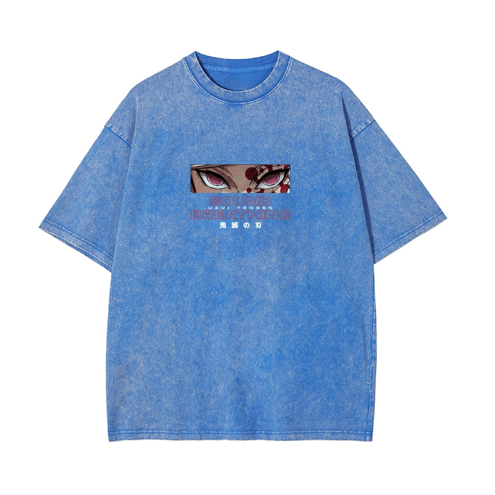 OG Tengen Uzui Vintage Oversized T-Shirt | KNY