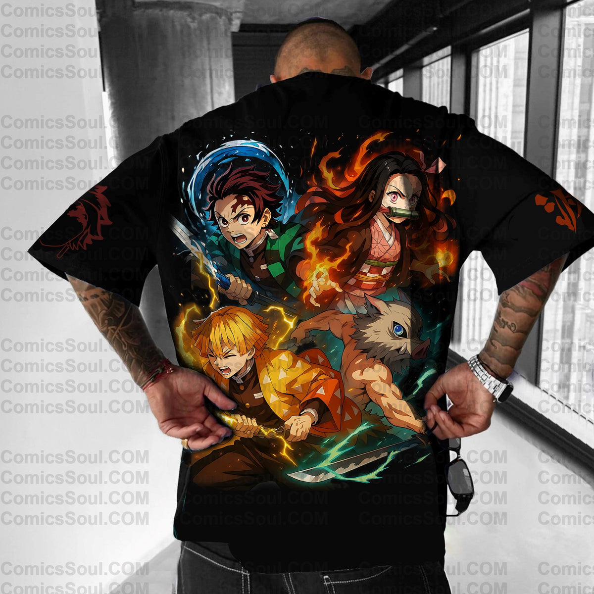 Unisex  " Comicssoul " Anime Inspired Vintage T-Shirt