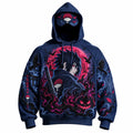 Halloween Anime-Print Hoodie