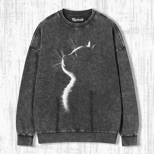 BACKLIT CAT T-SHIRT