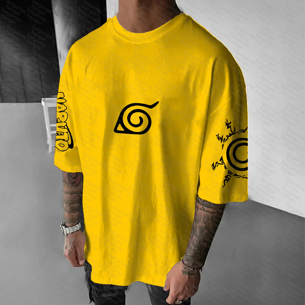 Unisex Naruto Anime Graphic Streetwear T-Shirts