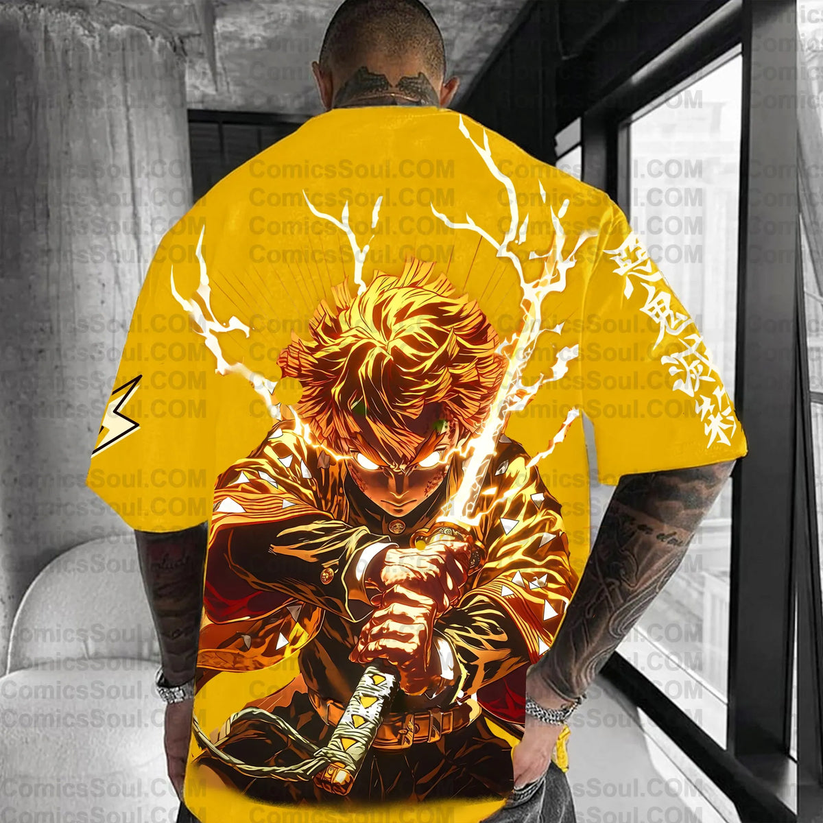 Unisex Anime Inspired Vintage T-Shirt| KNY