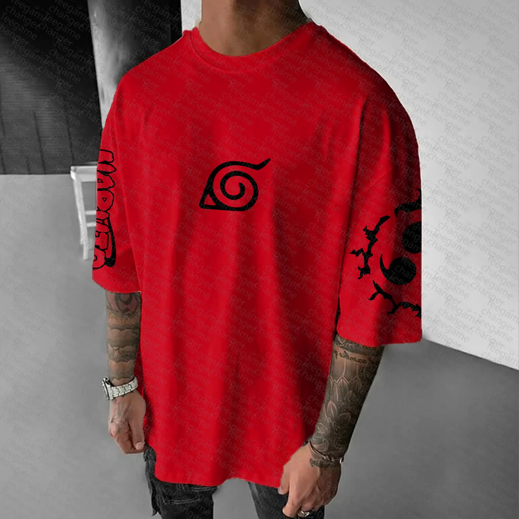 Unisex Naruto Anime Graphic Streetwear T-Shirts