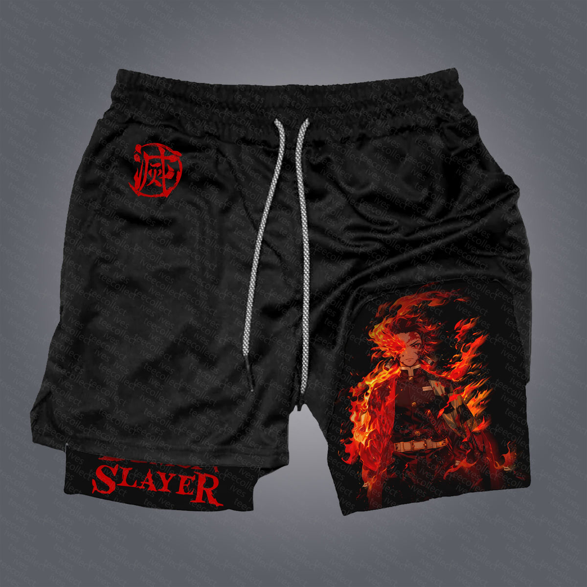Unisex  “KNY” Casual Anime Streetwear Shorts