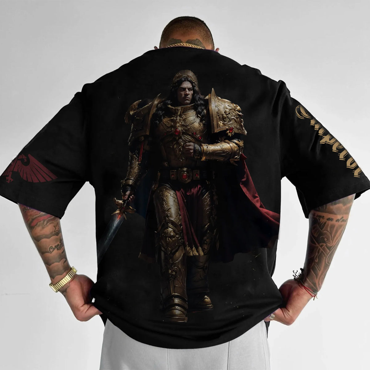 Emperor Of Mankind of WH40K  Art Inspired Vintage T-Shirt